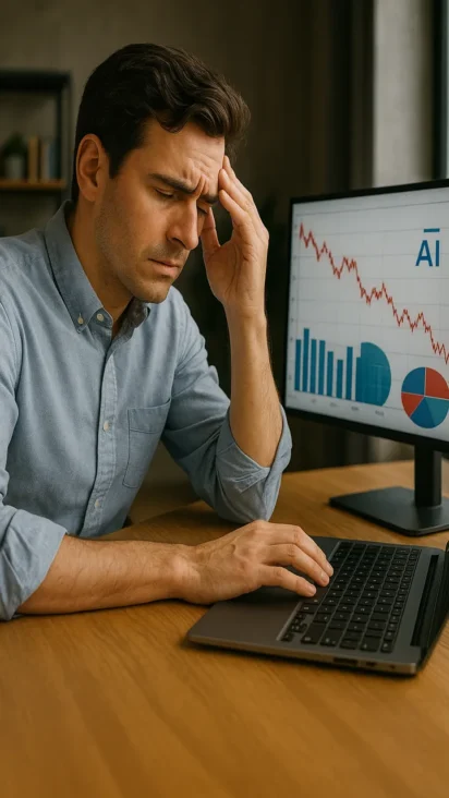 Una persona revisando alertas financieras inteligentes en su smartphone en 2026.
