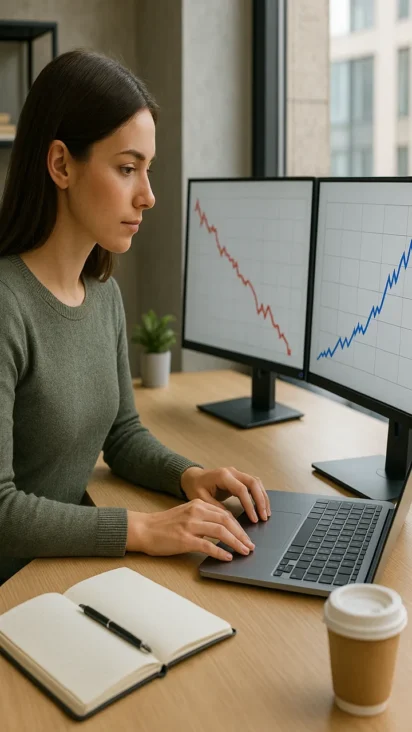Mujer arma su Arquitectura de decisiones para diseña tu entorno con fricción útil para finanzas personales