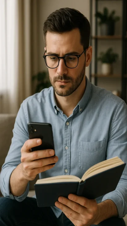 Ingeniero analizando gráficos del ROI de una máquina de automatización financiera en una tablet.